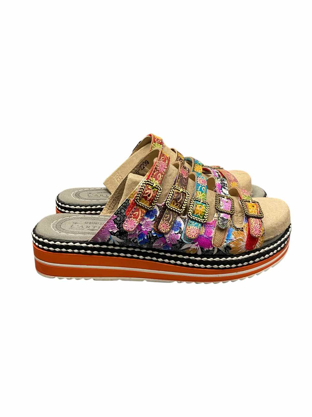 L'Artiste Shoe Size 41 Multi-Color Zazzera Sandals