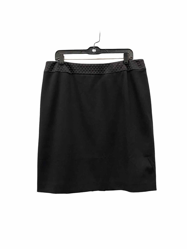 Tahari Size 16 Black Skirt