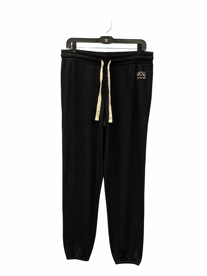 Peace Love World Size M Black Athletic Pants