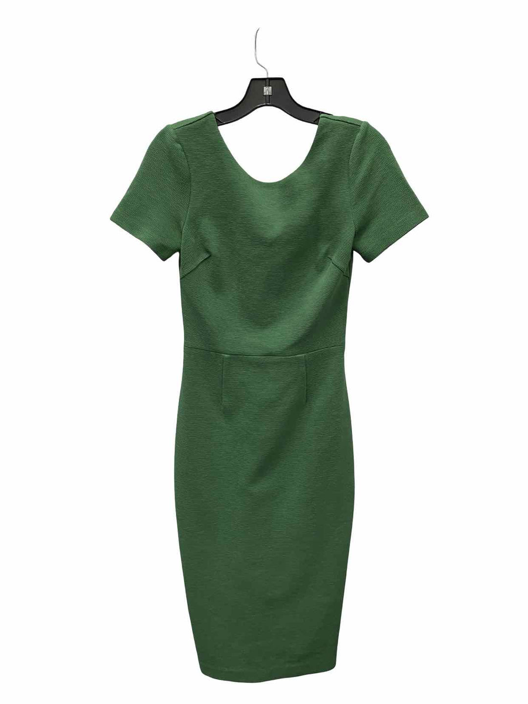Boden Size 4 Green Ribbed Dress