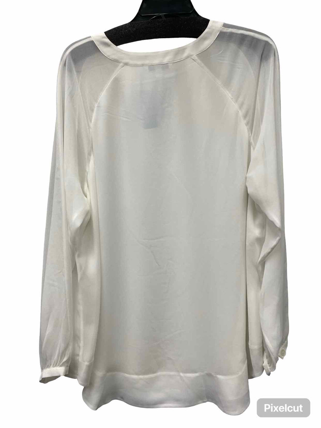 Cabi Size XL White Long Sleeve Shirts