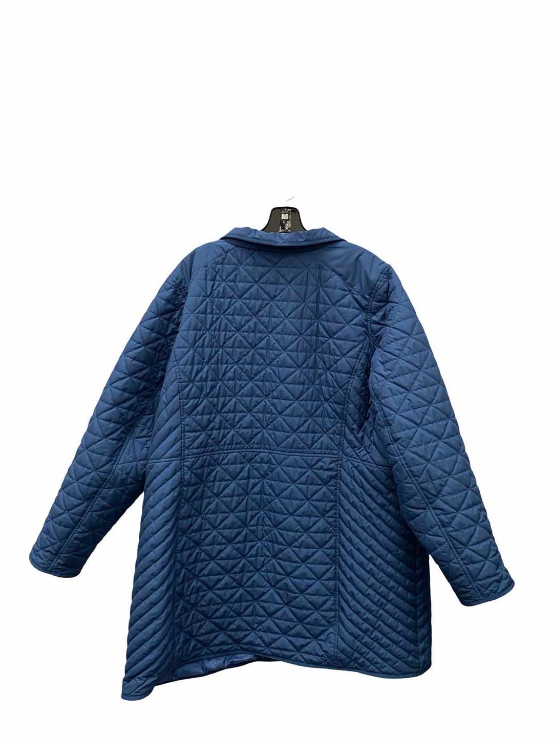 Lands End Size 2X Blue Coat(Long)