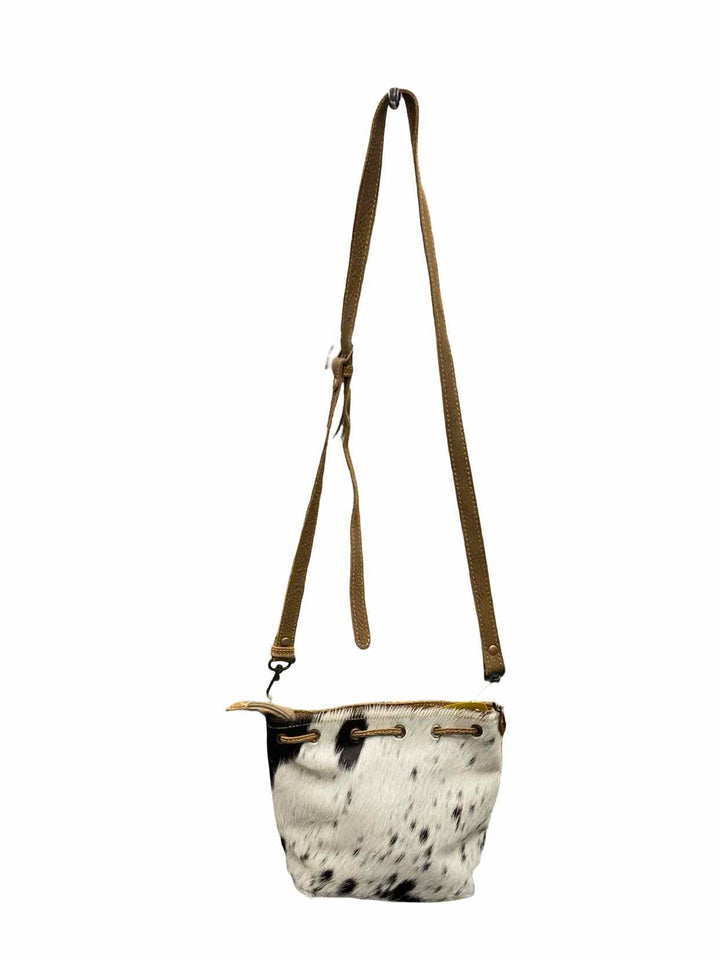 Myra Bag White Fringe Purse