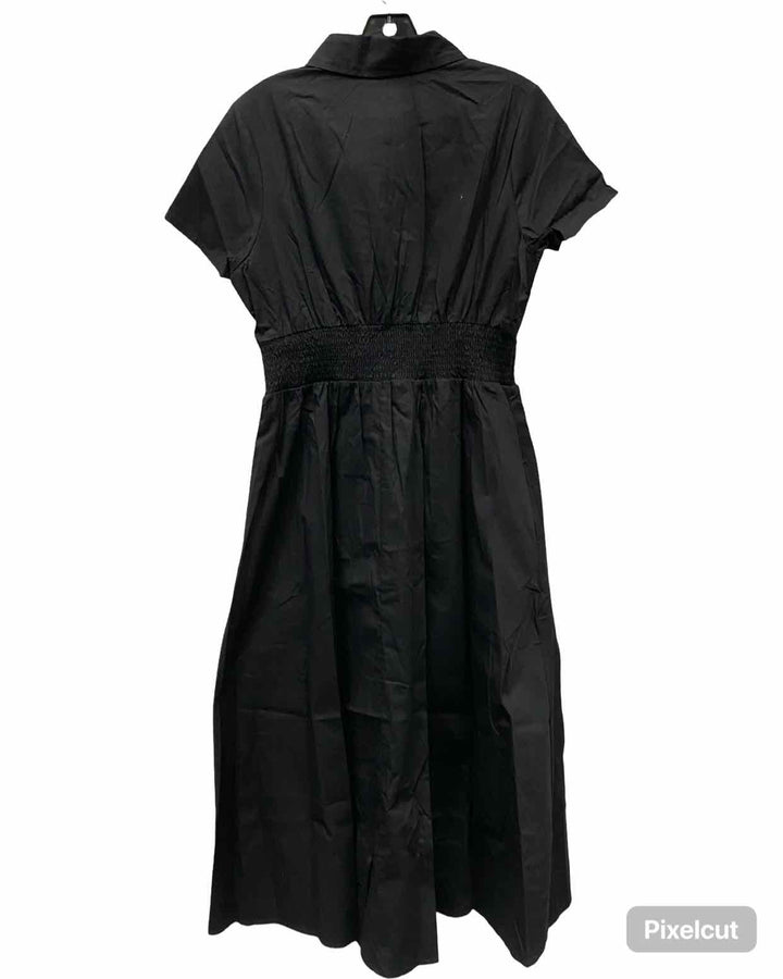 Emme by Marella Size M Black 100% cotton Dress