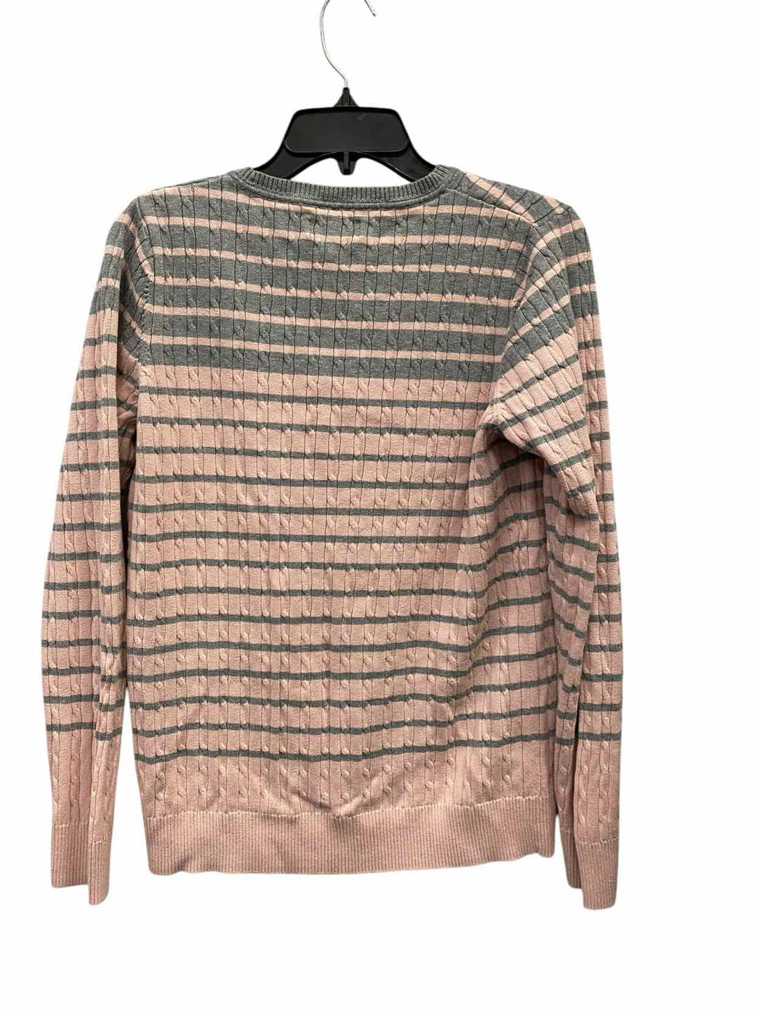 Kim Rogers Size M Grey Pink Sweater