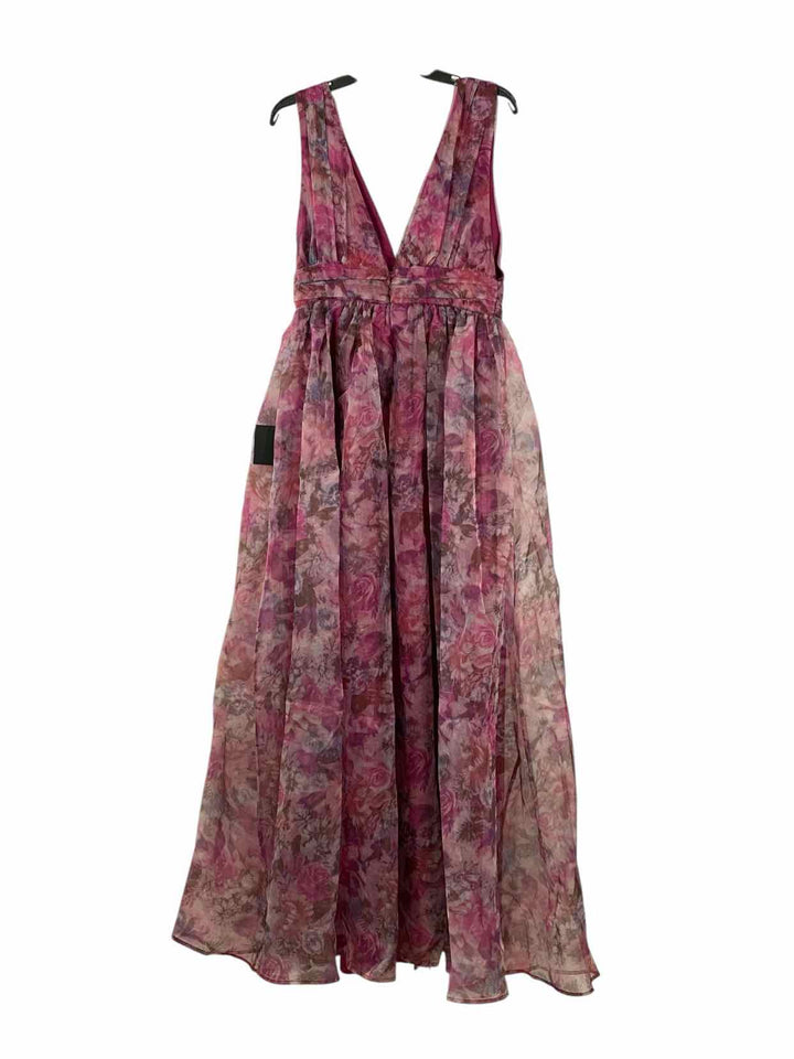 Lulus Size L Purple Floral Dress