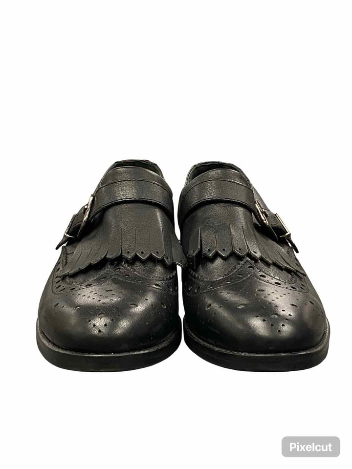 Dune London Shoe Size 41 Black Leather Gospel Loafers