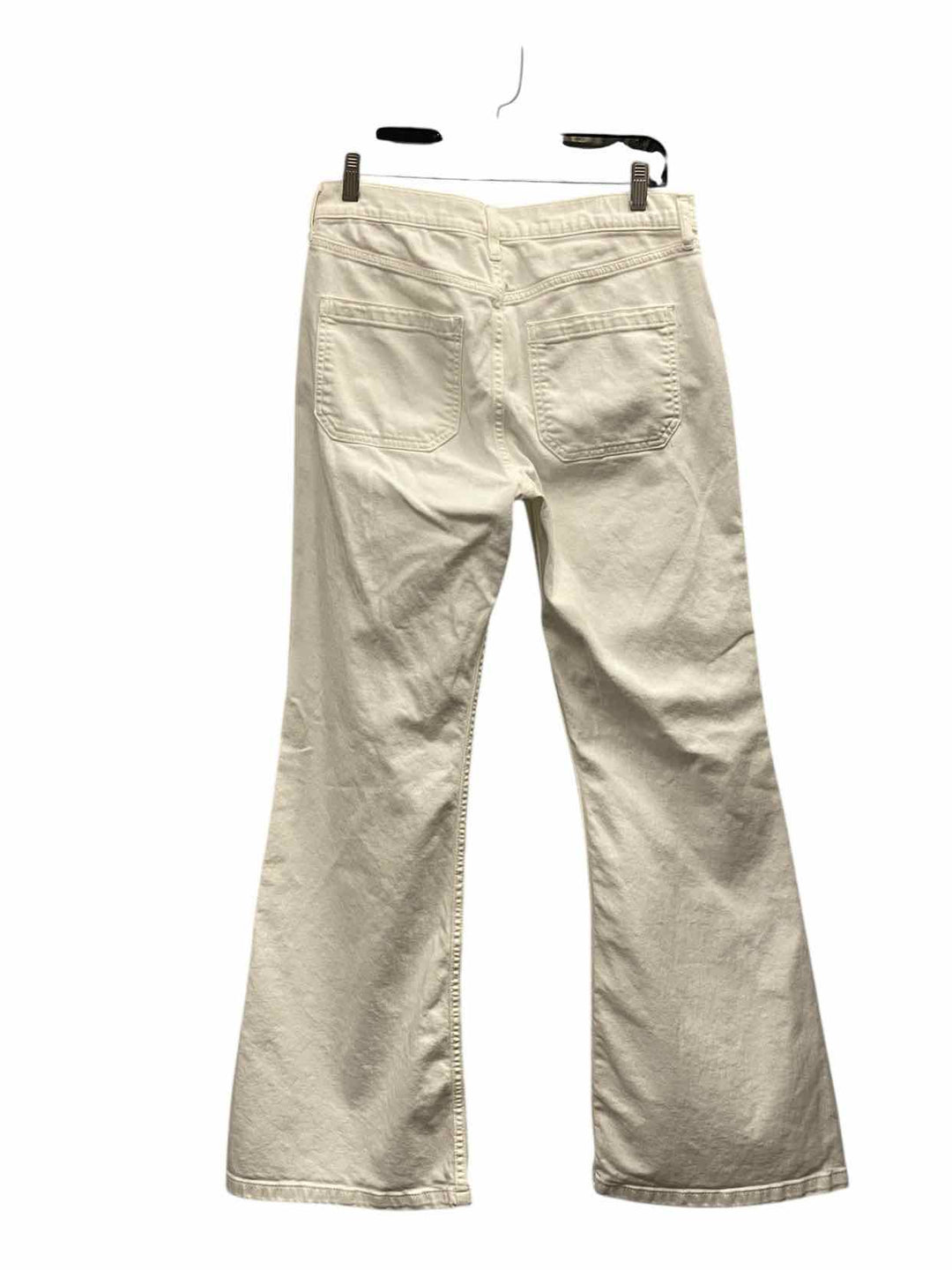 Gap Size 6 White Flare Pants