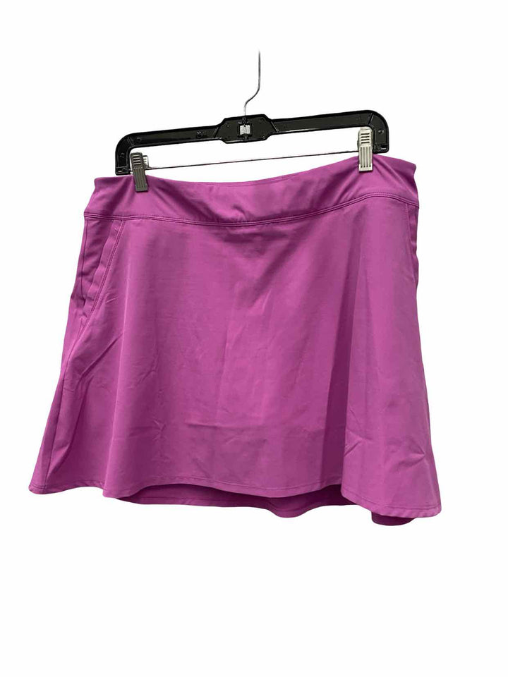 Under Armour Size L Violet Athletic Shorts