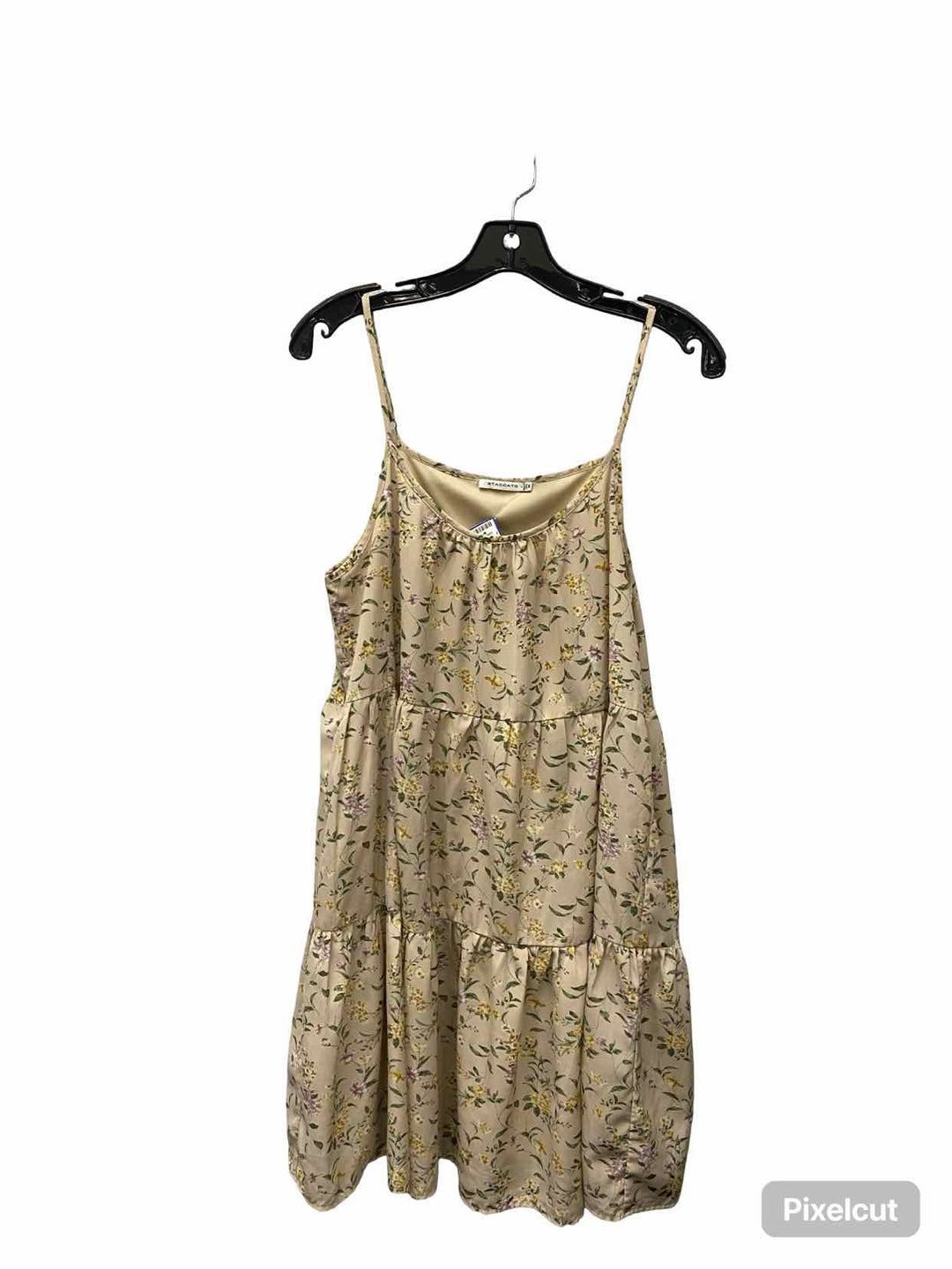 Staccato Size M Beige Floral Dress