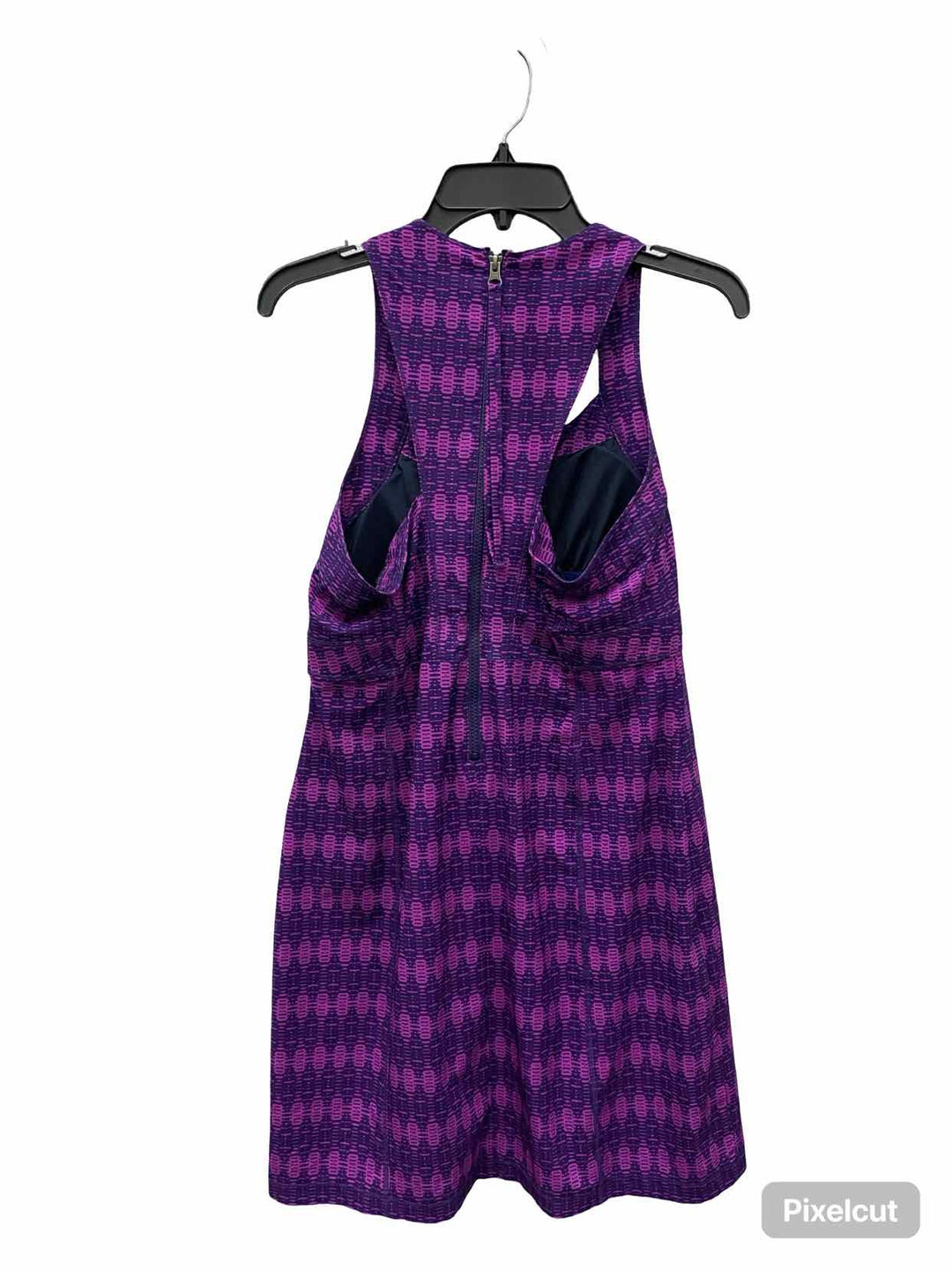 Title Nine Size 8 Purple Pink Print Dress