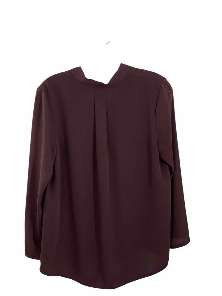Babaton Size M Plum Long Sleeve Shirts