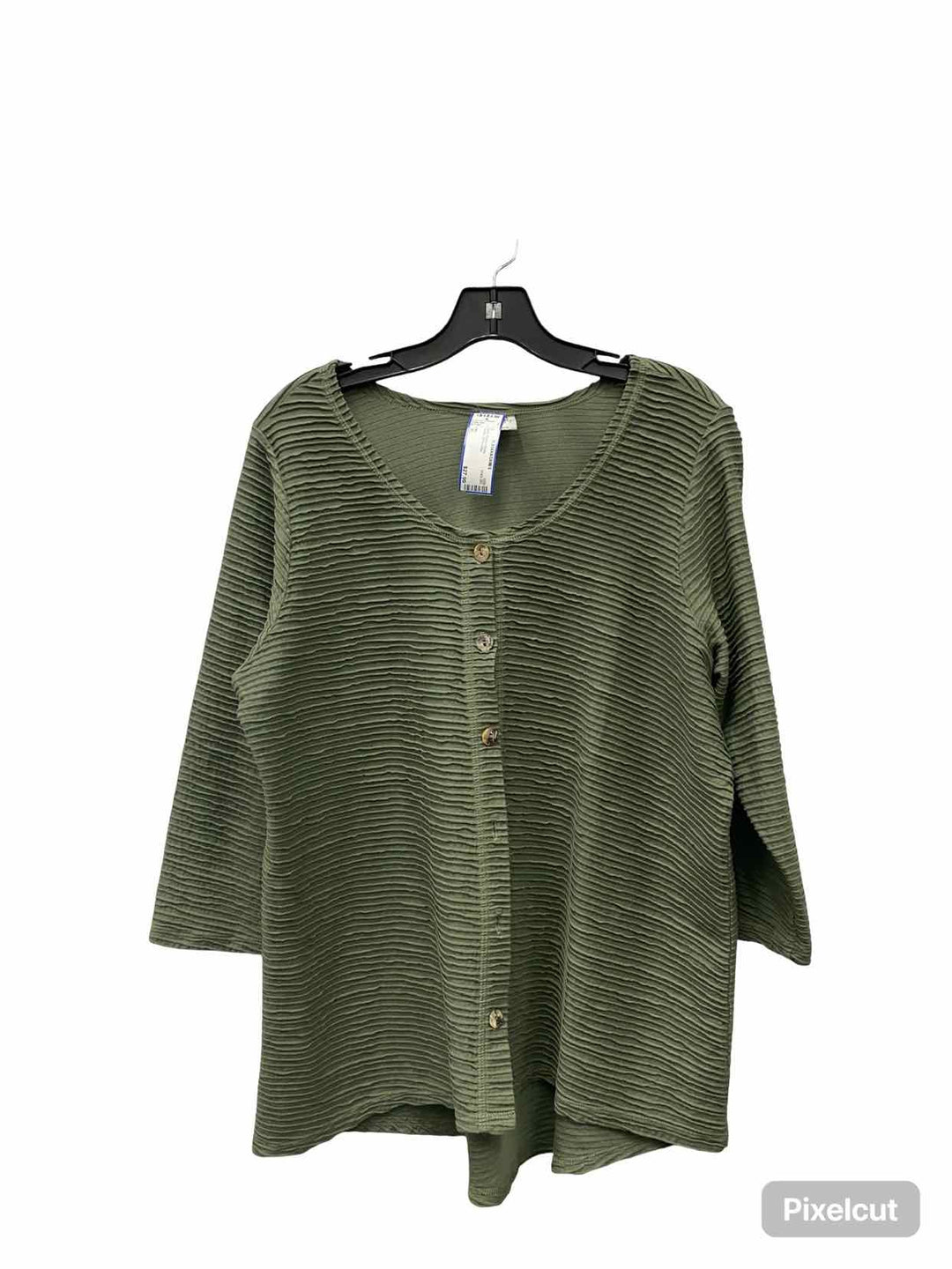 CMC Size XL Green 100% cotton Long Sleeve Shirts