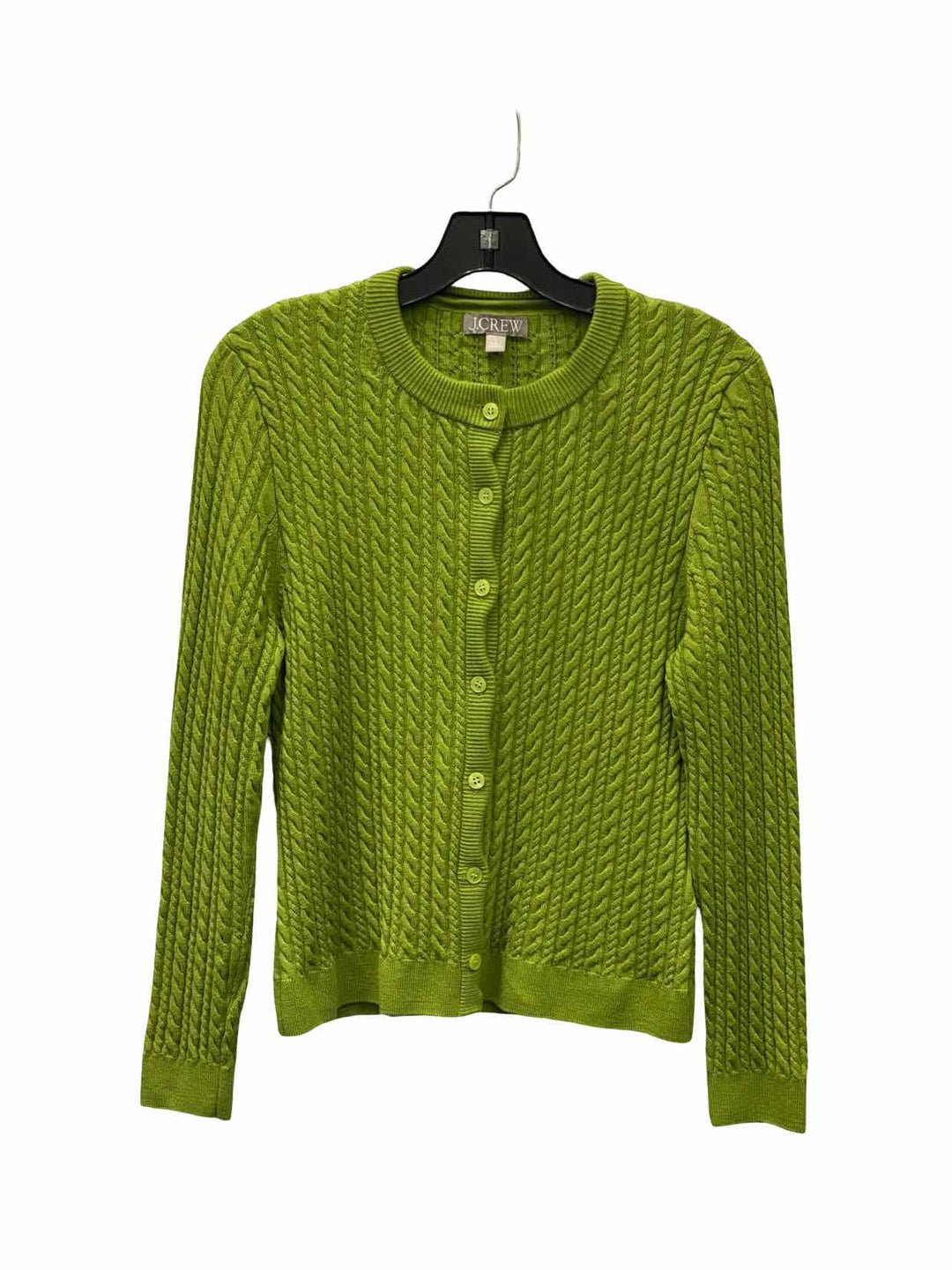 J Crew Size L Green Sweater
