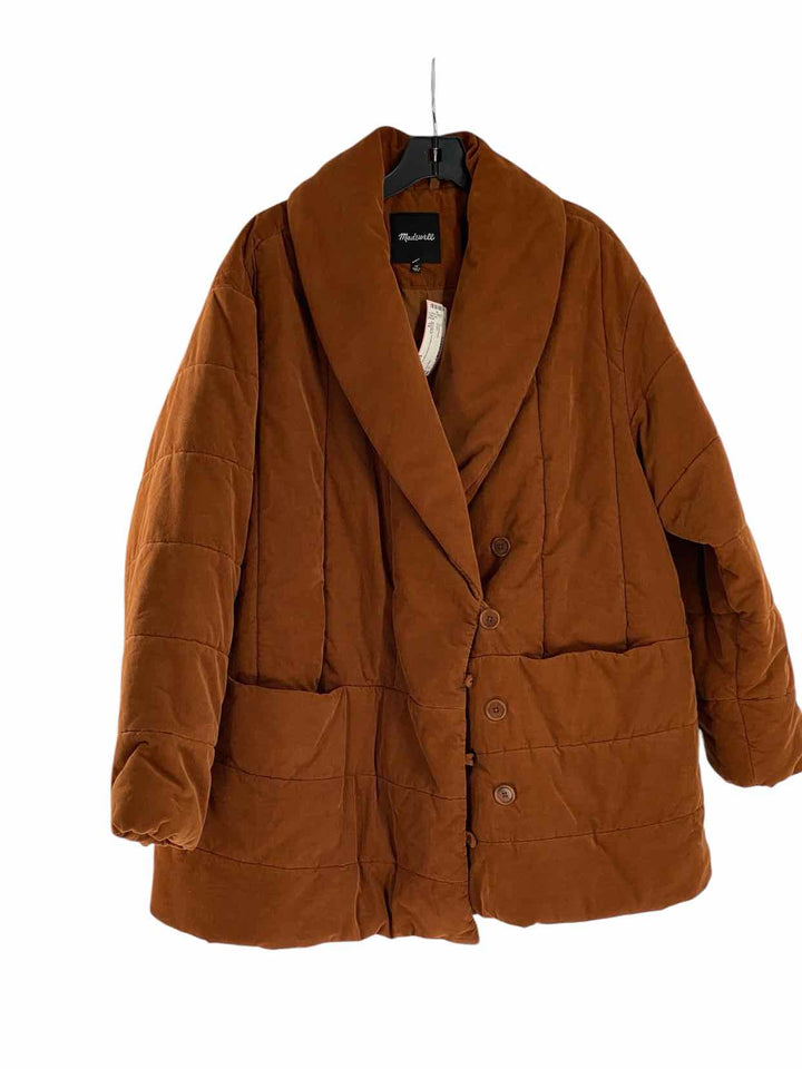 MadeWell Size 1X Brown Coat(short)