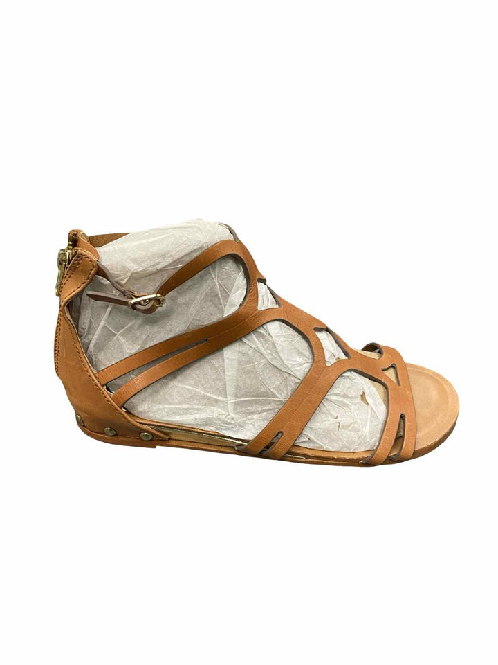 Steve Madden Shoe Size 6.5 Brown Leather Sandals