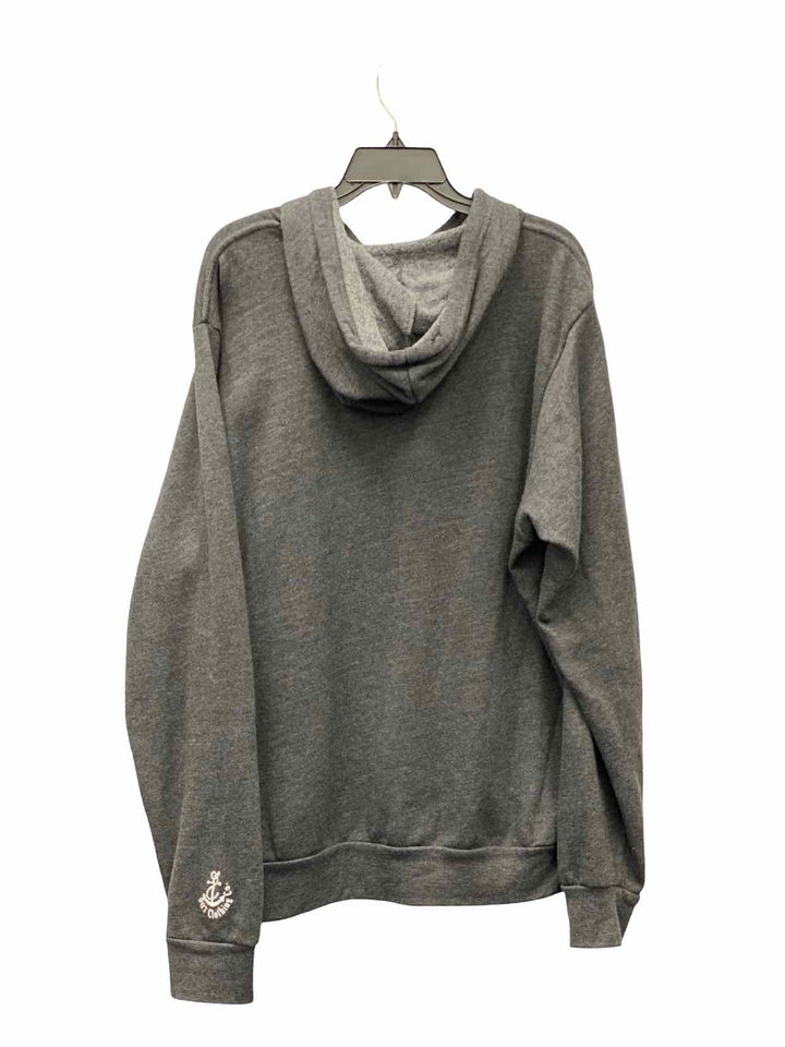 907 Clothing CO. Alaska Size XL Gray Print Sweatshirt