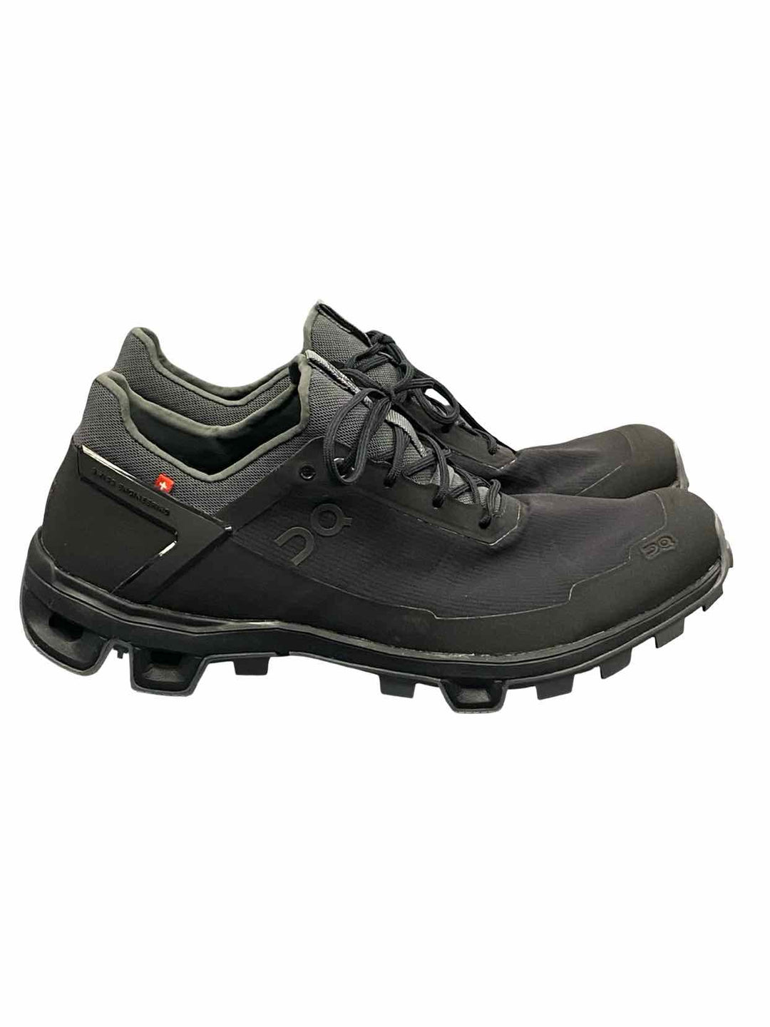 On Cloud Shoe Size 9.5 Black Cloudventure Peak Sneakers