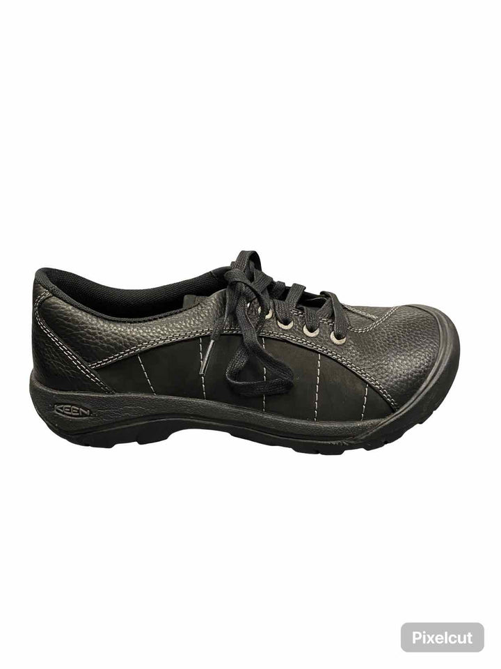 Keen Shoe Size 8.5 Black Leather Presidio NWOT Sneakers