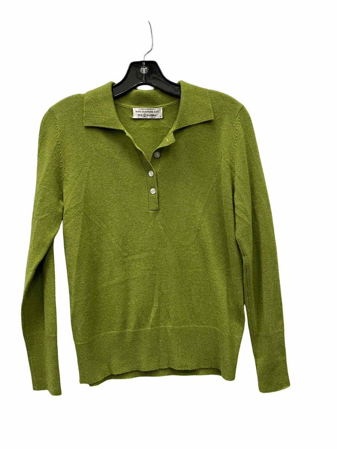 Pure Cashmere Size S Green 100% cashmere Sweater