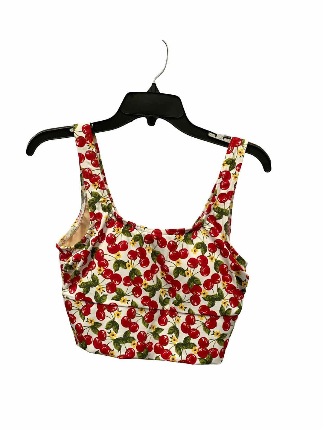 Lycra Size 6/8 Red White Cherries Swimsuit