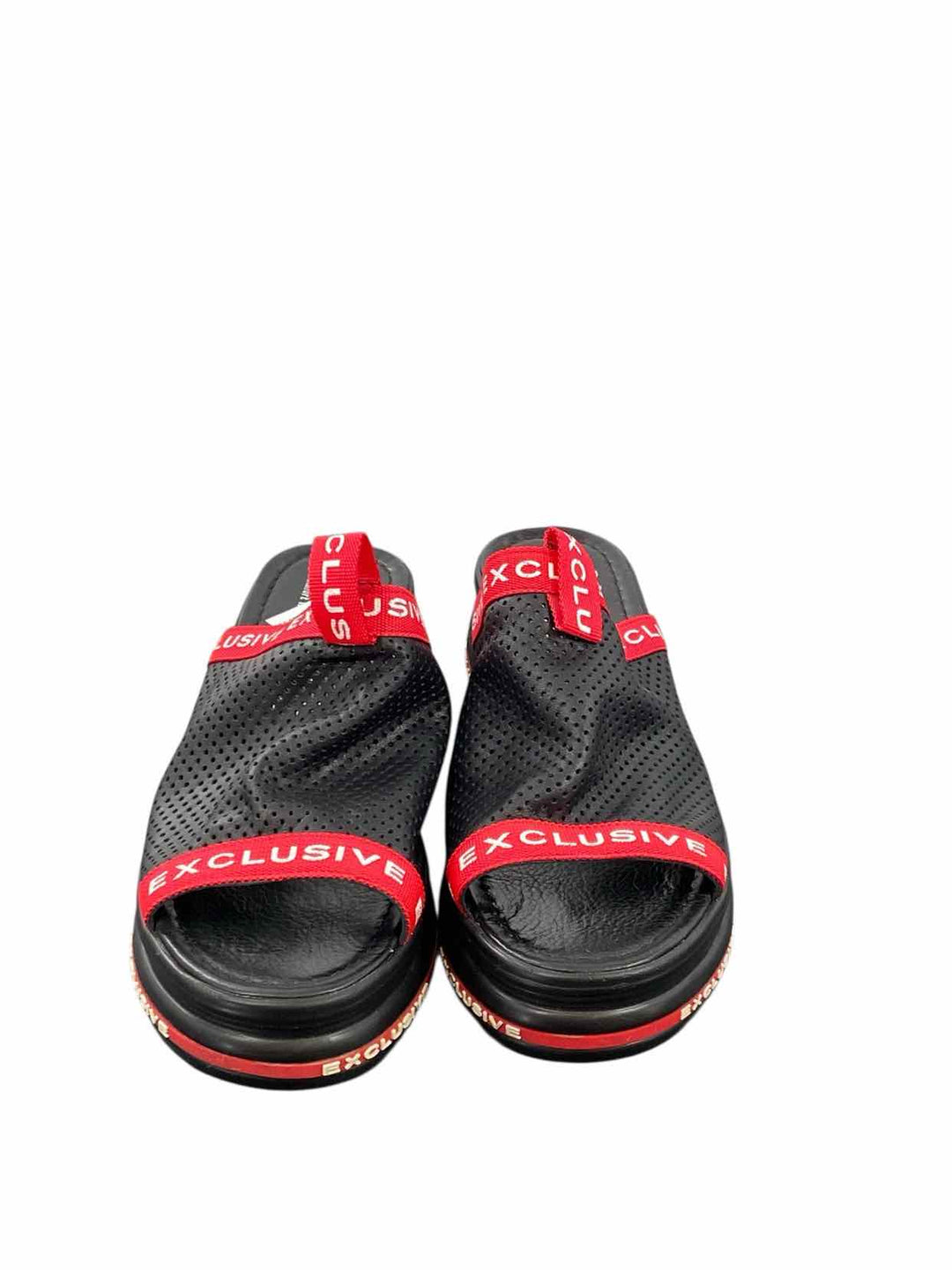 Spring Step Shoe Size 37 Black Red Sandals