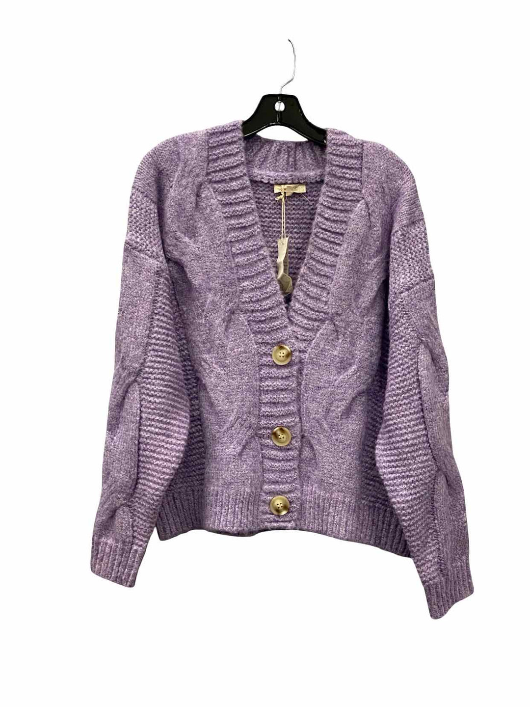 Mystree Size L Purple Sweater
