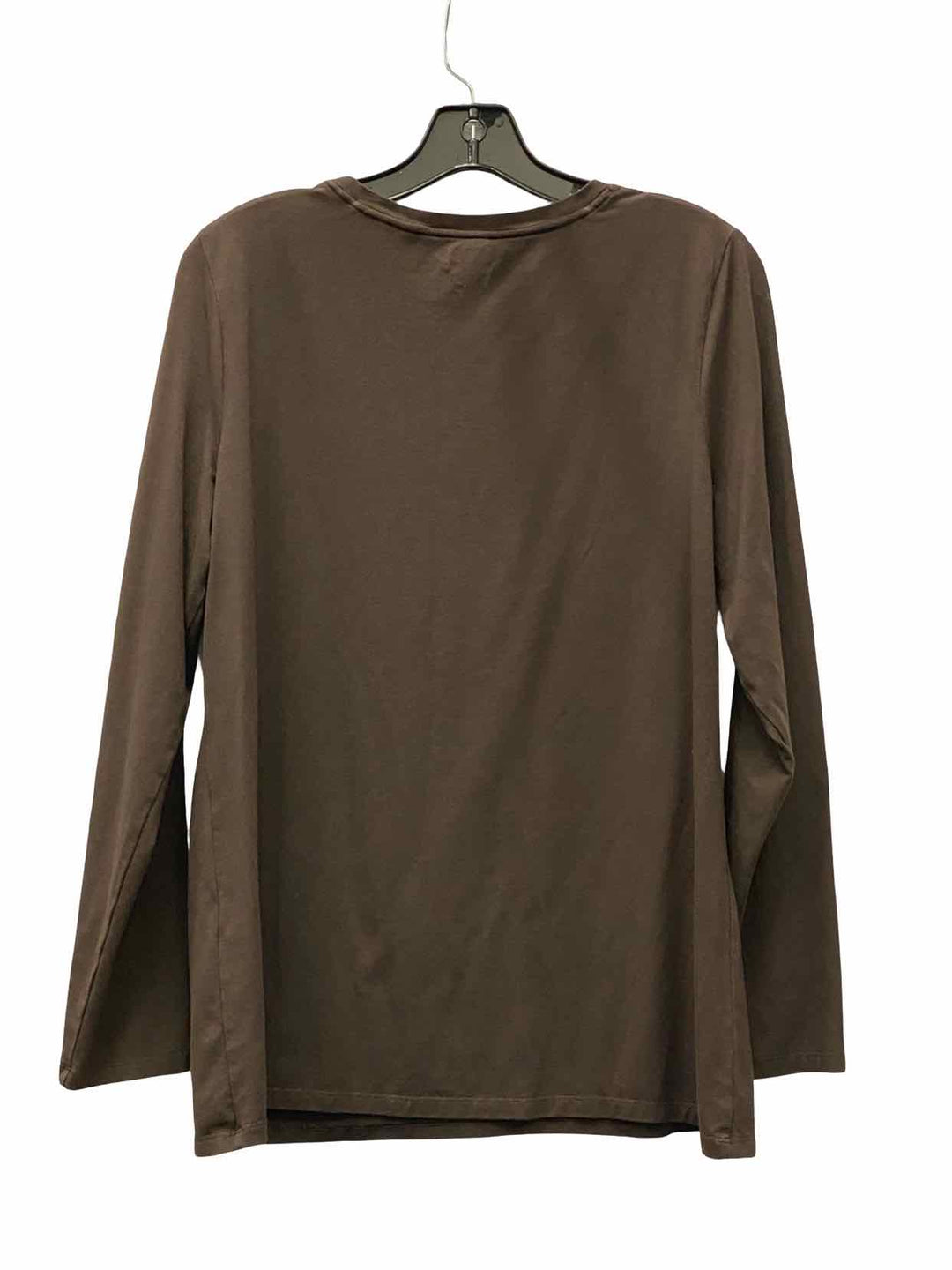 Chico's Size L Brown Long Sleeve Shirts