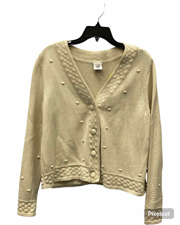 Cabi Size M Cream Sweater
