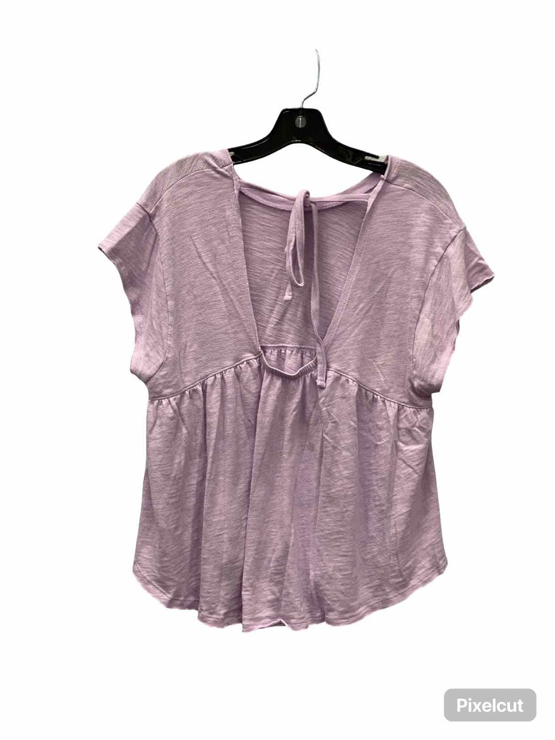 American Eagle Size M Light Purple Short Sleeve Shirts