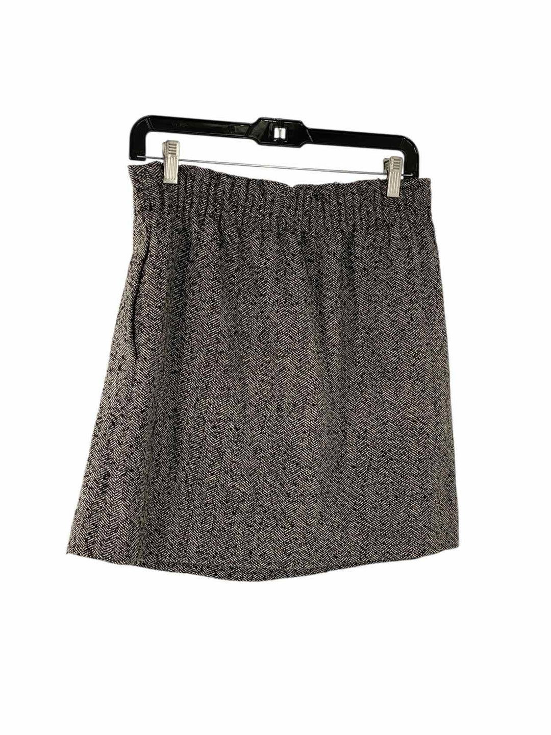 J Crew Size 8 Gray Tweed Skirt