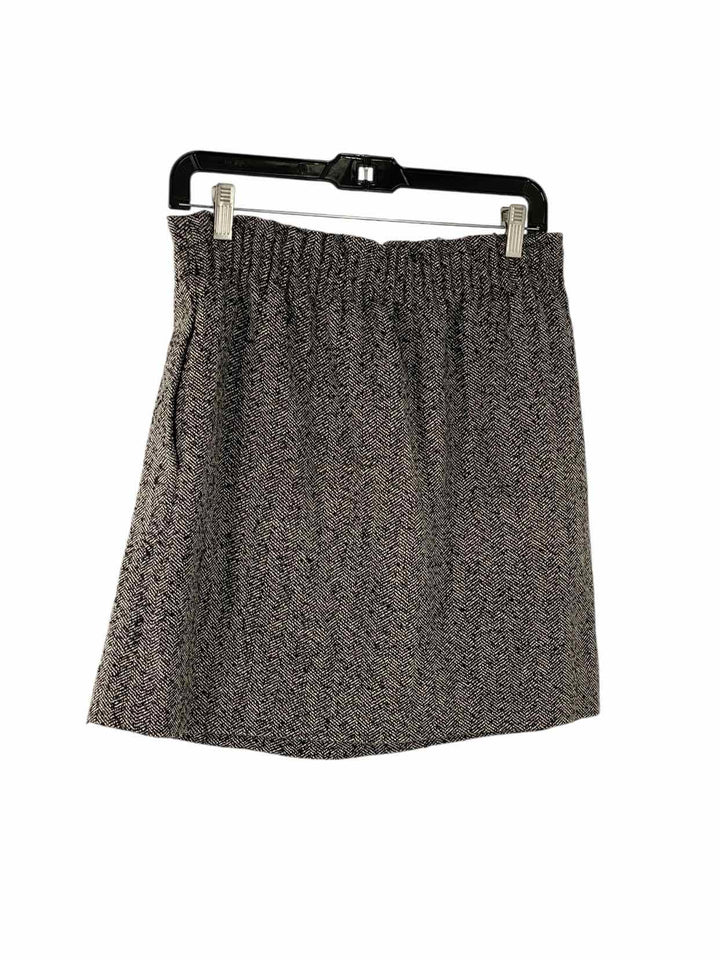 J Crew Size 8 Gray Tweed Skirt