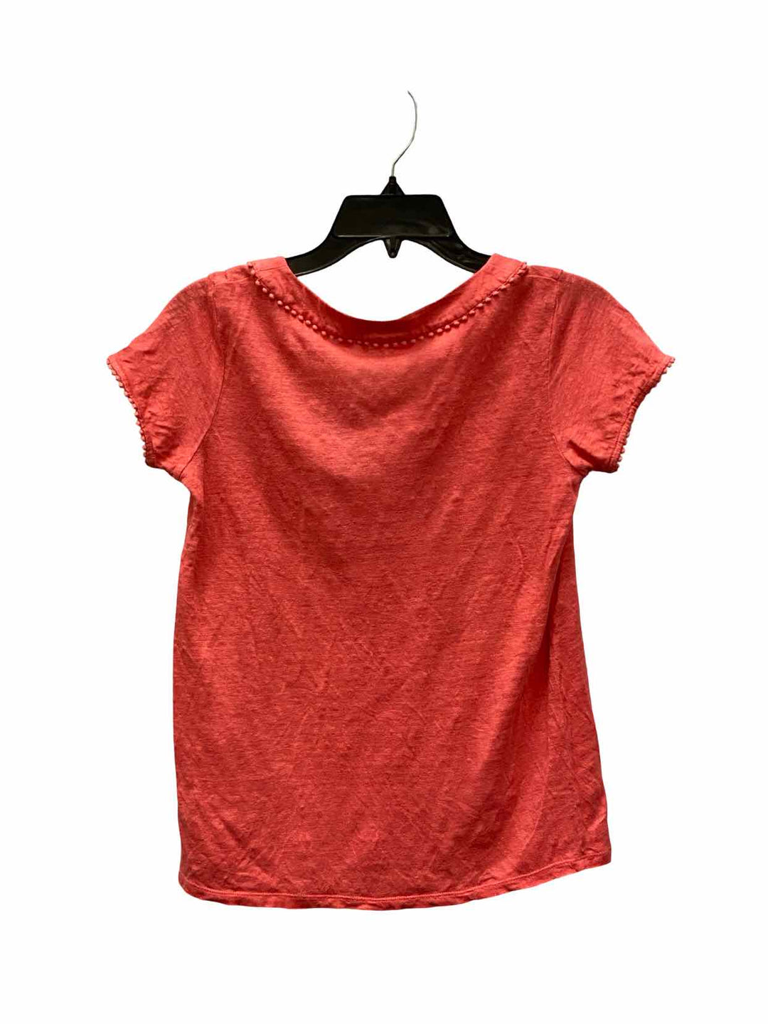 Boden Size XS Pink 100% Linen Short Sleeve Shirts