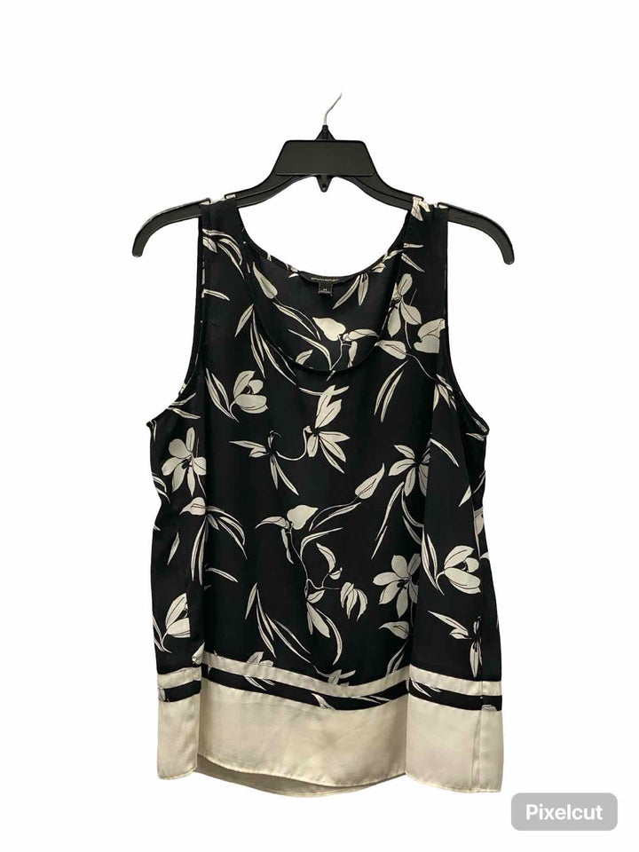 Banana Republic Size M Black White Tank Top