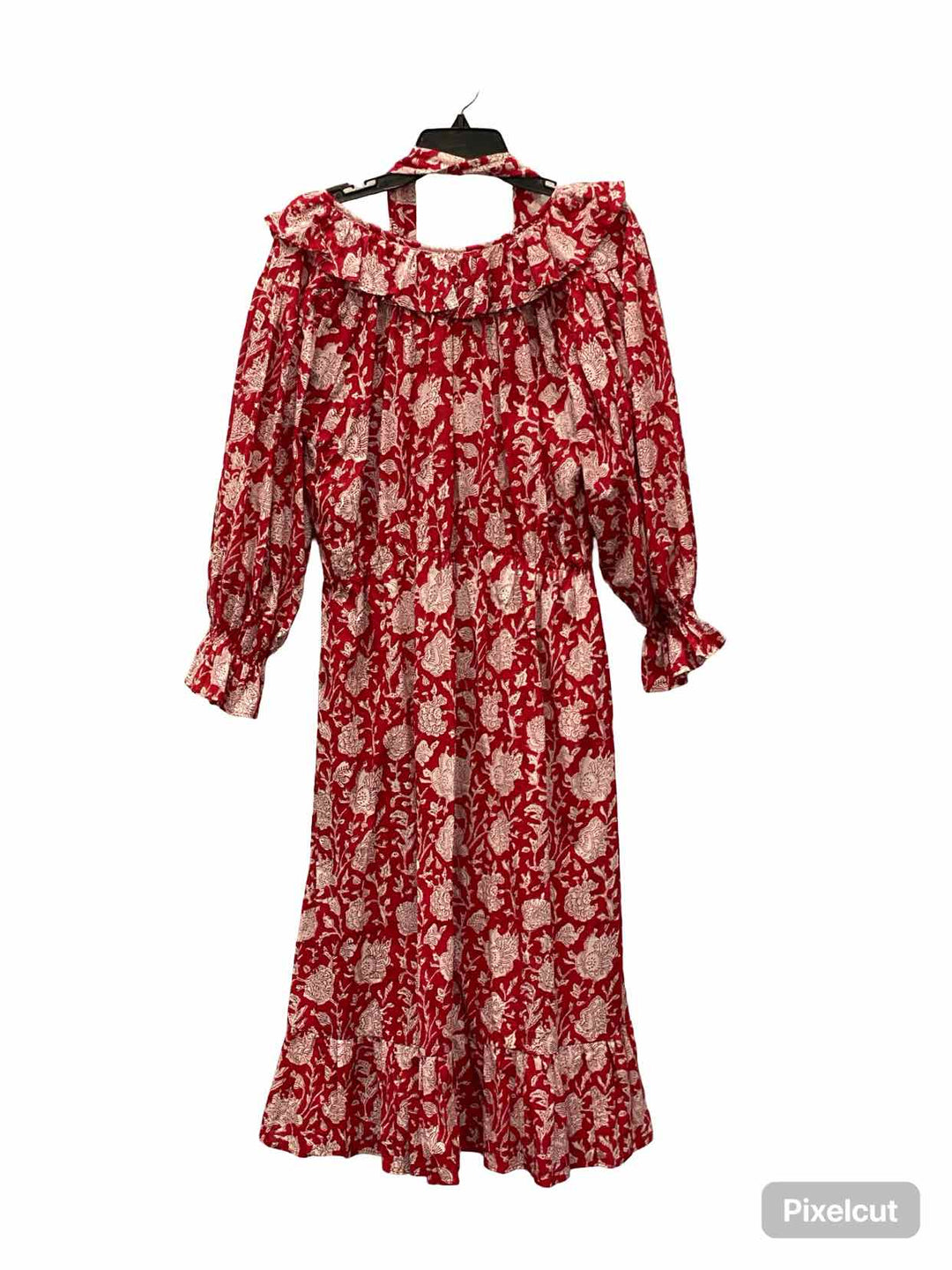 Mille Size XL Red White 100% cotton Dress