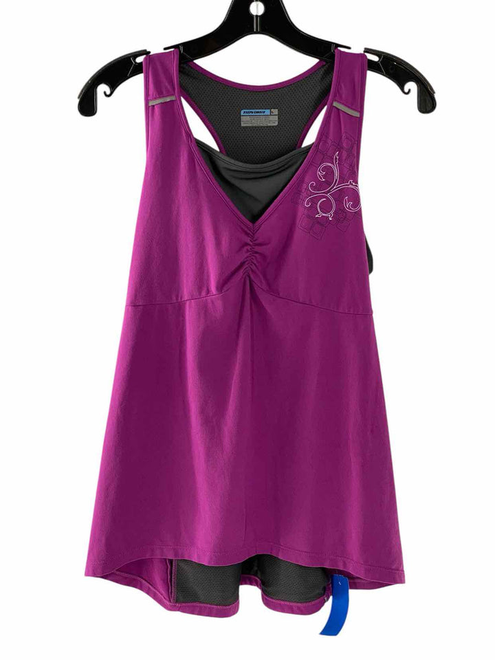 Novara Size L Magenta Athletic Tank Top