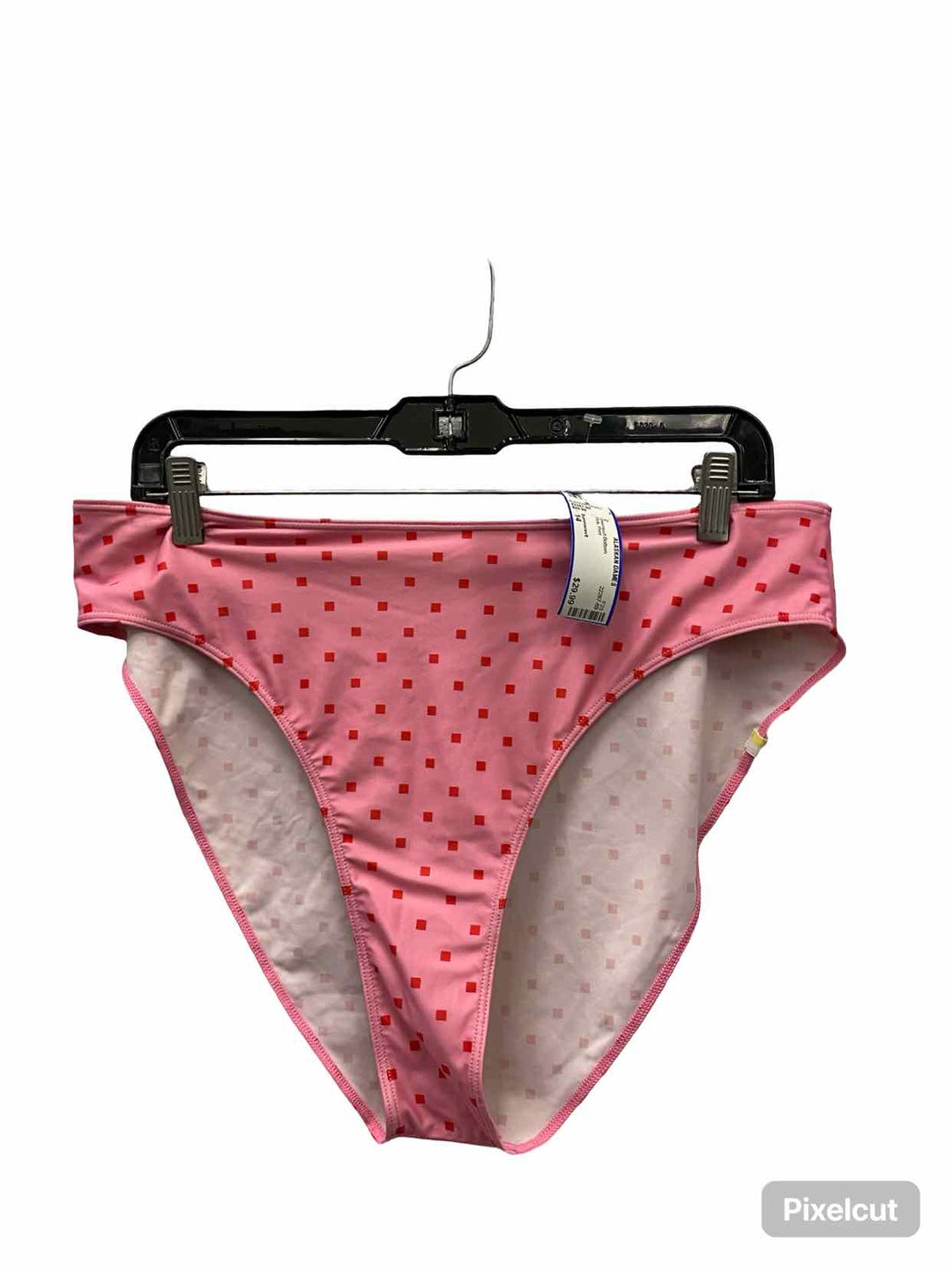 Summersvlt Size 14 Pink Print Swimsuit Bottom