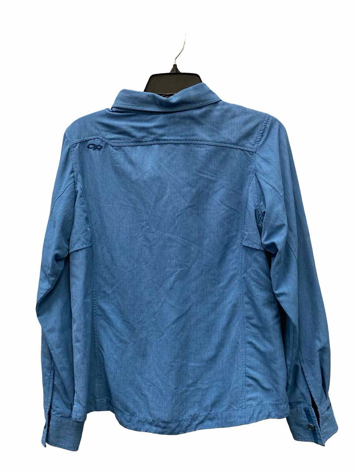 Outdoor Research Size M Blue Long Sleeve Shirts