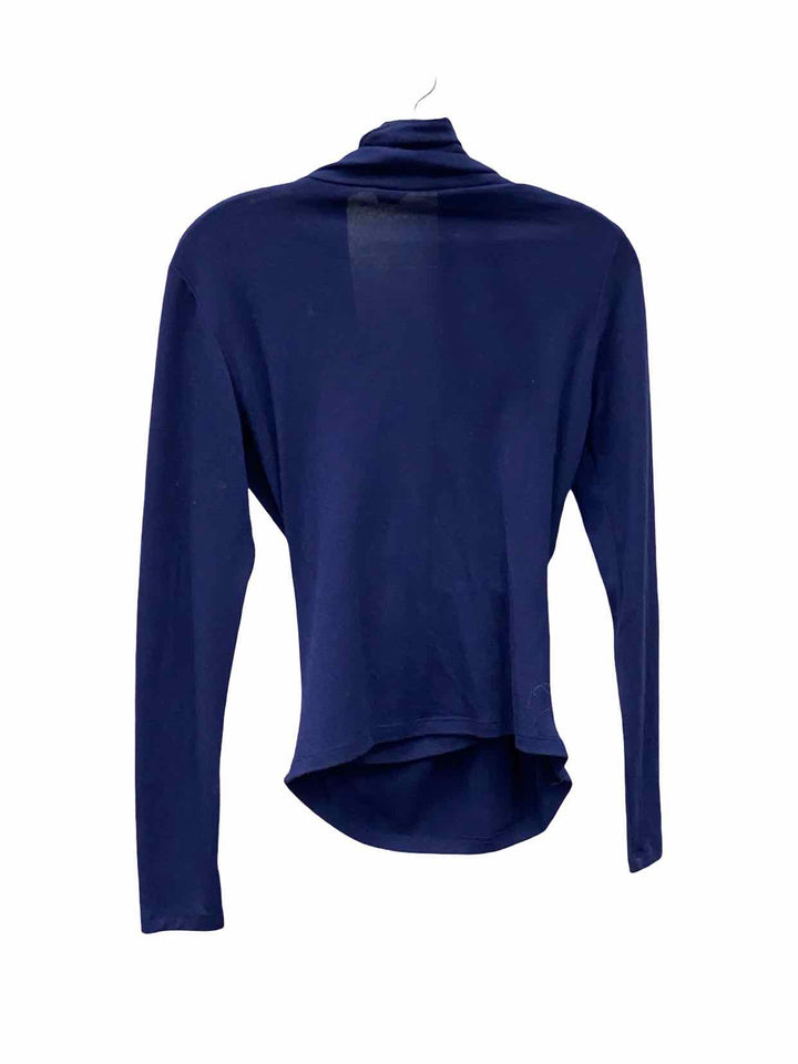 Ann Taylor Size S Navy Long Sleeve Shirts