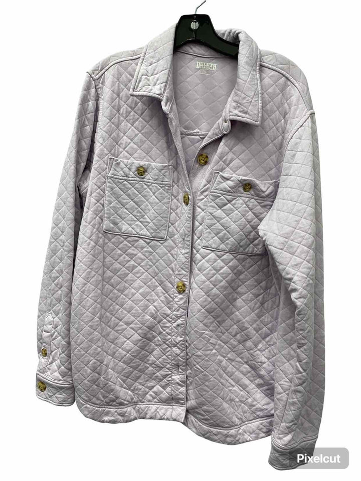 Duluth Trading Size L Purple Jacket (Outdoor)