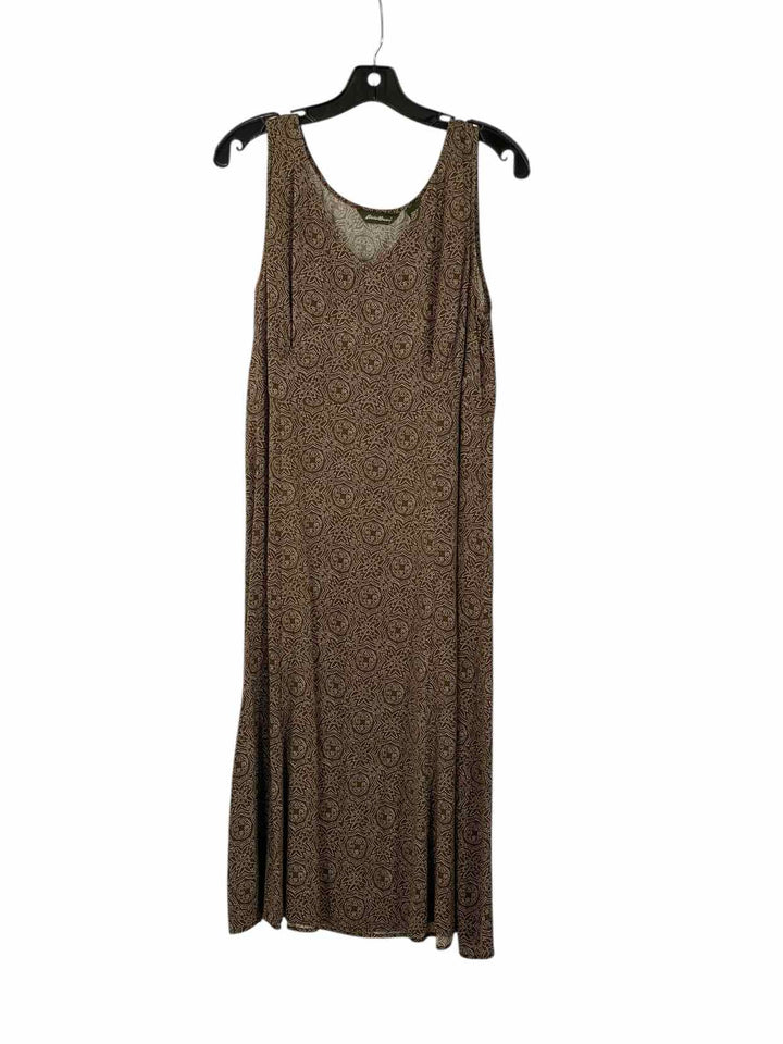 Eddie Bauer Size 12 Brown Dress