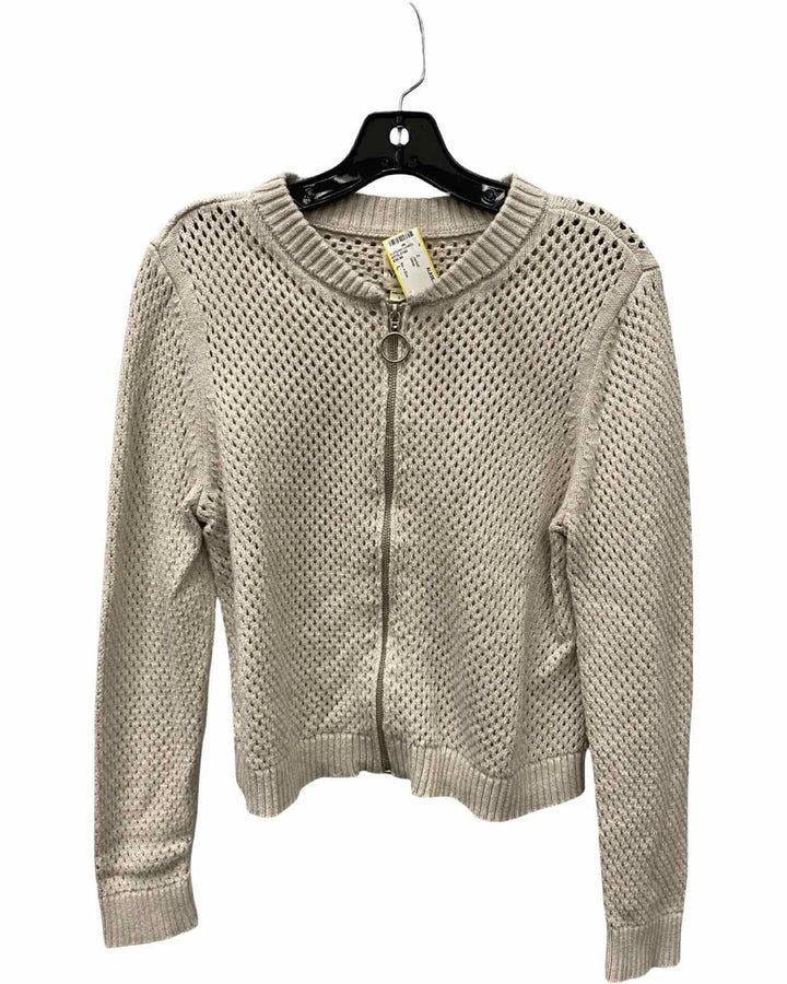 Nic + Zoe Size L White Jacket