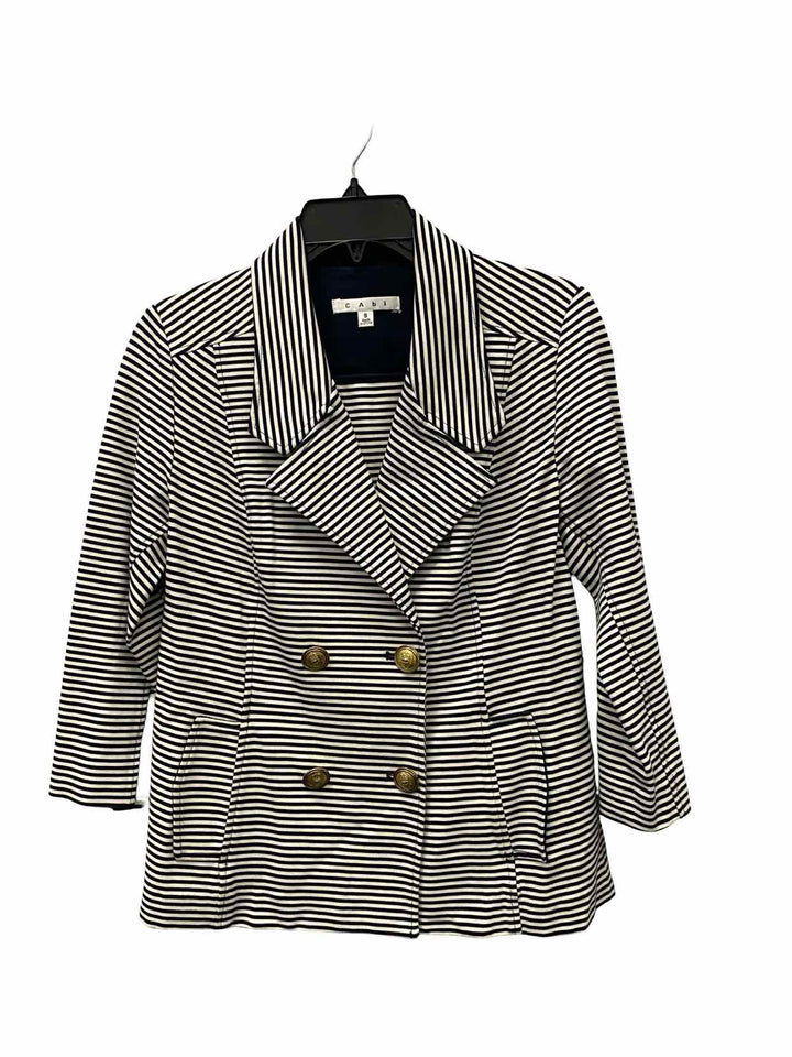 Cabi Size S Navy White Jacket