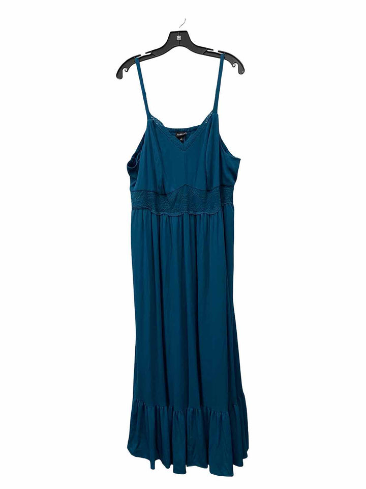 Torrid Size 2X Teal Dress