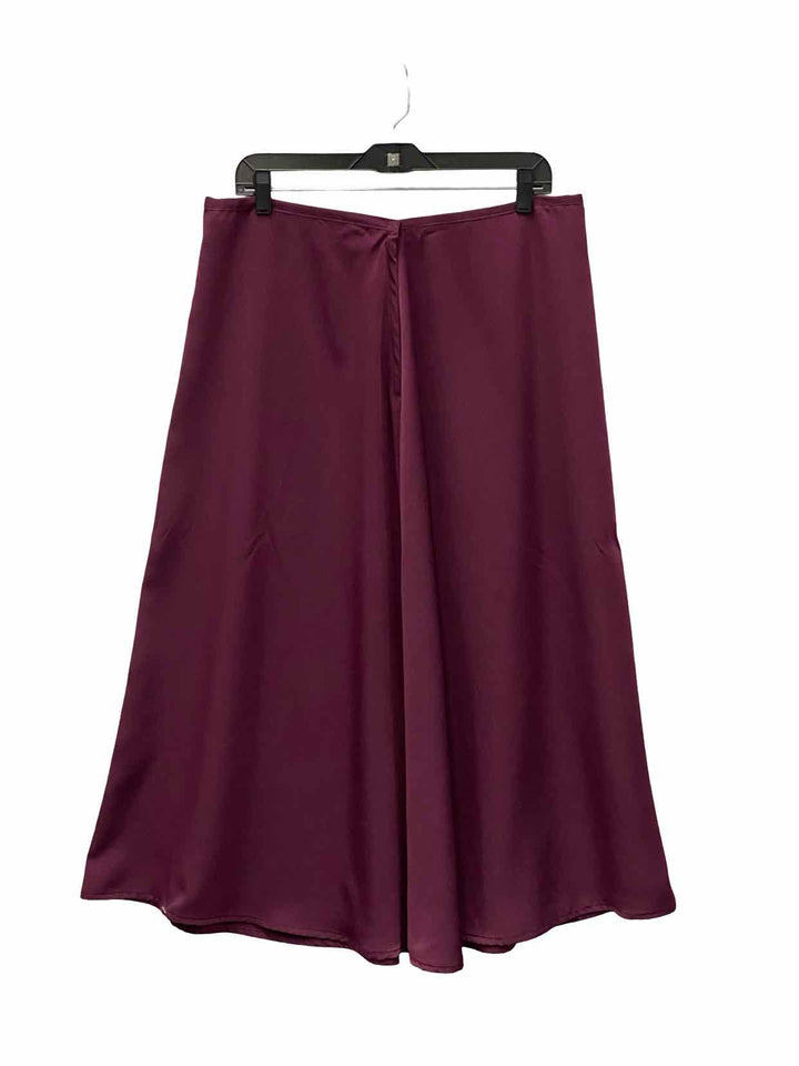 Unknown Brand Size L Purple Skirt