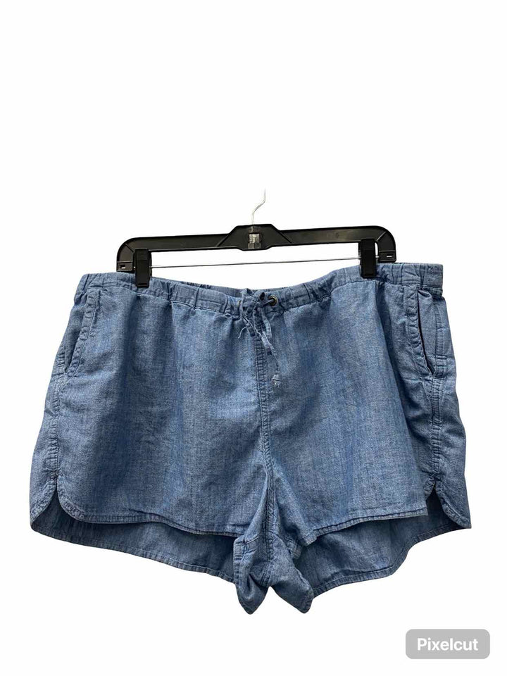 J Crew Size XXL Blue 100% cotton Shorts