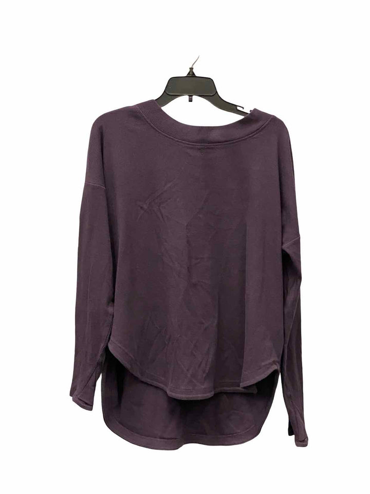 Athleta Size L Purple Long Sleeve Shirts