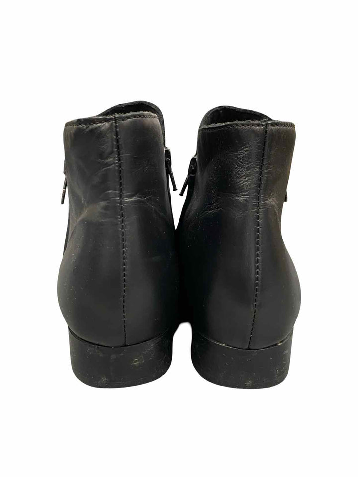 Munro Shoe Size 9 Black Leather Averee Boots(Ankle)