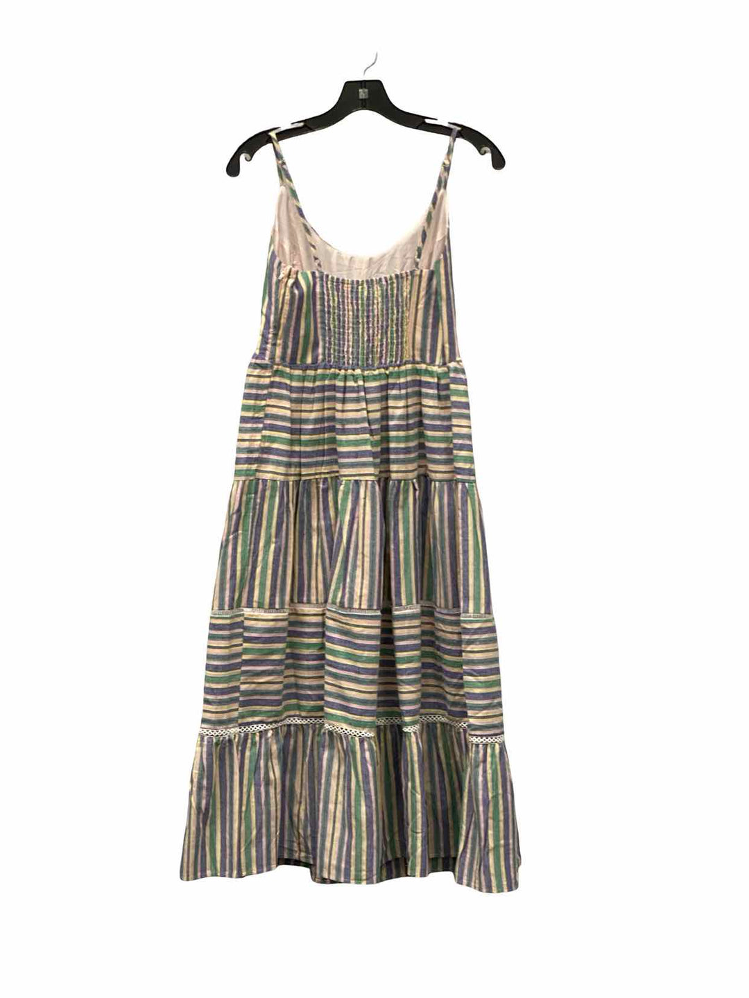Lulus Size S Blue Pink Striped Dress