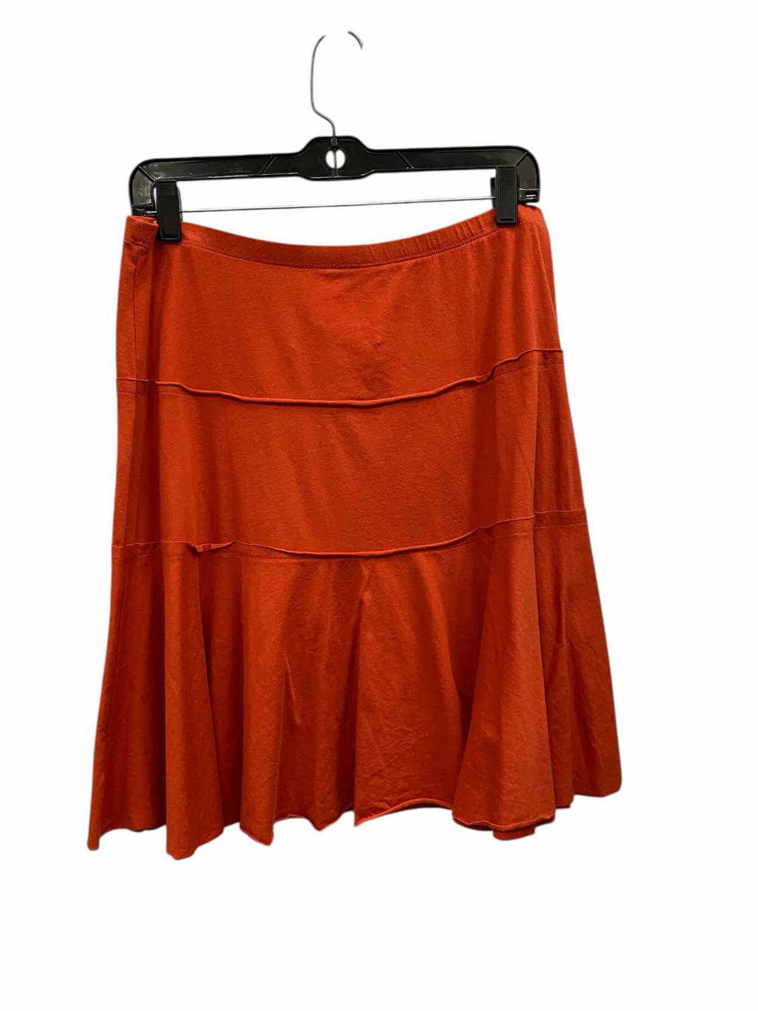 Necessitees Size L Orange Skirt